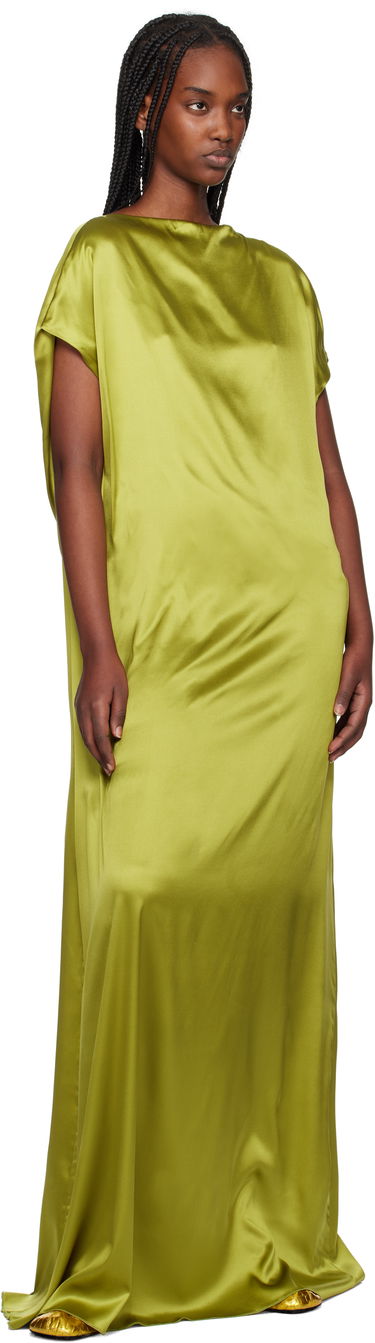 Šaty Dries Van Noten Dries Van Noten Silk Floor Length Dress Zelené | 251-011035-1032, 3
