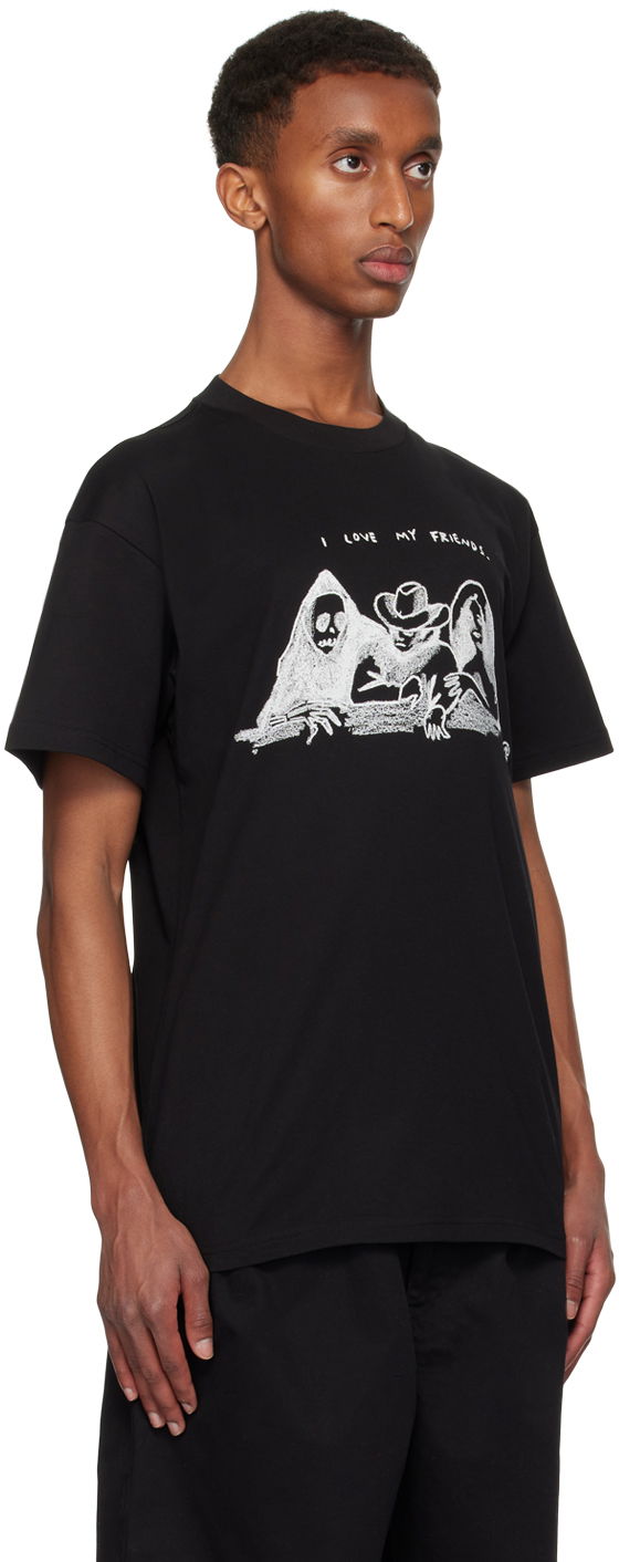 Tričko Carhartt WIP Black 'Friends' Graphic T-Shirt Čierna | I033982, 1