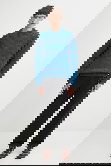 Sveter Barbour Barbour x Paul Smith Saddle Striped Wool Crewneck Sweater Rôznofarebný | MKN1696BU91, 5