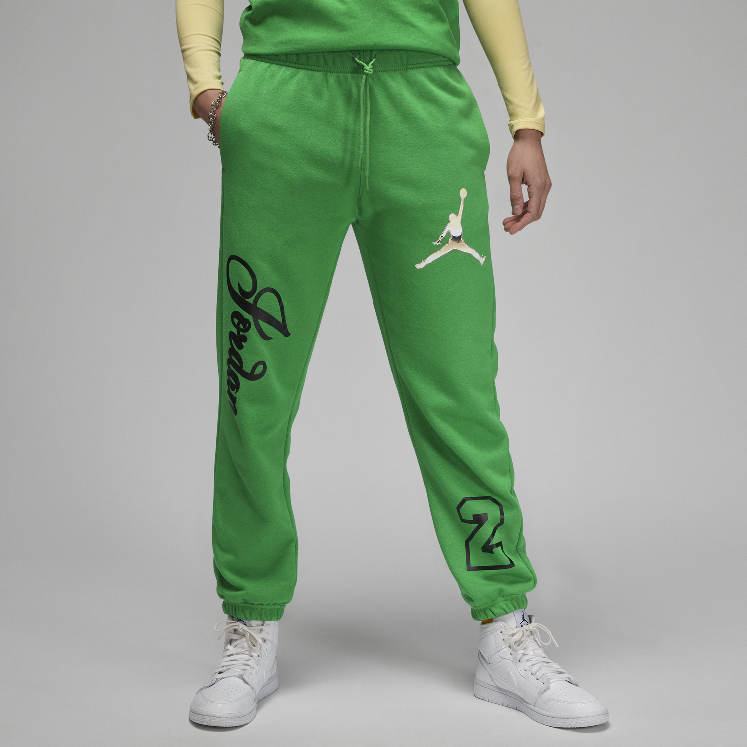 Tepláky Jordan Sweatpants Zelené | DZ3384-310, 0