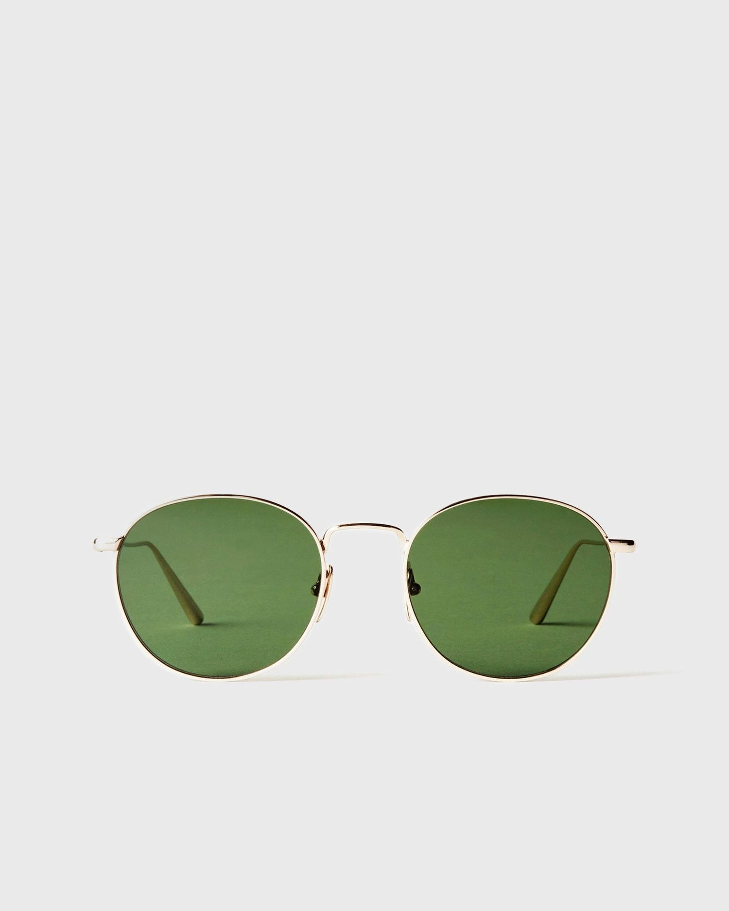 Slnečné okuliare Chimi Eyewear Round Soft Gold/Green Zelené | 10124-ROUND-GREEN-P, 0