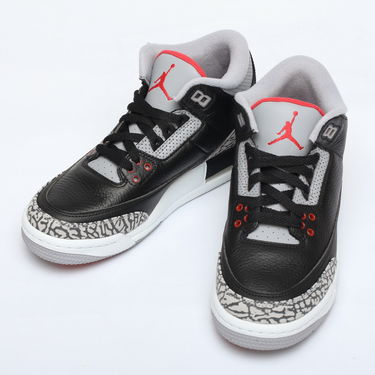 Tenisky a topánky Jordan Air Jordan 3 Retro ''Black Cement'' 2018 OG BG Čierna | 854261-001, 2