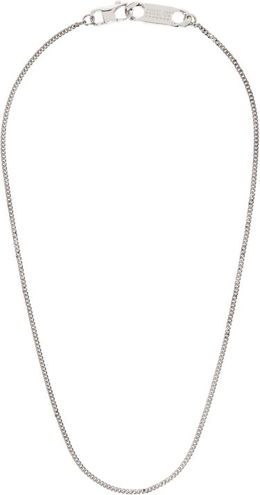 Náhrdelník Maison Margiela MM6 Maison Margiela Silver Mixed Chain Necklace Metalická | SM6UU0081 P8371, 0