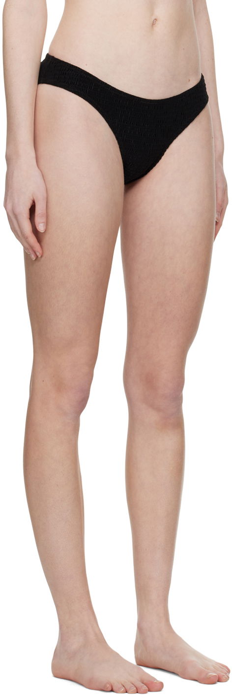 Plavky TOTEME Smocked Bikini Bottoms Čierna | 231-844-795/ 222-899-795, 1