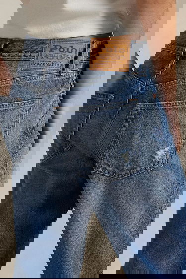 Džínsy Polo by Ralph Lauren Polo Ralph Lauren High-Waisted Jeans Biela | 211969410, 4