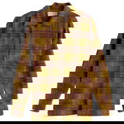 Universal Works Dam Check Fatigue Shirt, Size Small