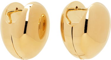 Náušnice Bottega Veneta Hoop Earrings Béžová | 754325 VAHU0, 1