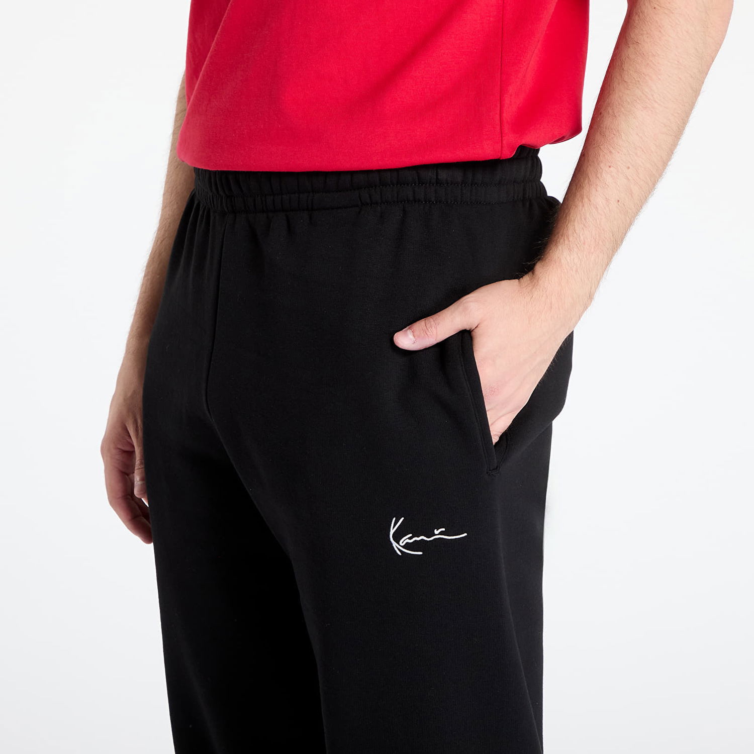 Tepláky Karl Kani Karl Kani Small Signature Essential Baggy Sweatpants Čierna | 60060035, 1