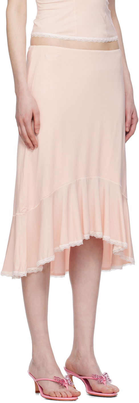 Sukňa GUIZIO Guizio Dainty Midi Skirt Ružová | S24202K017, 1