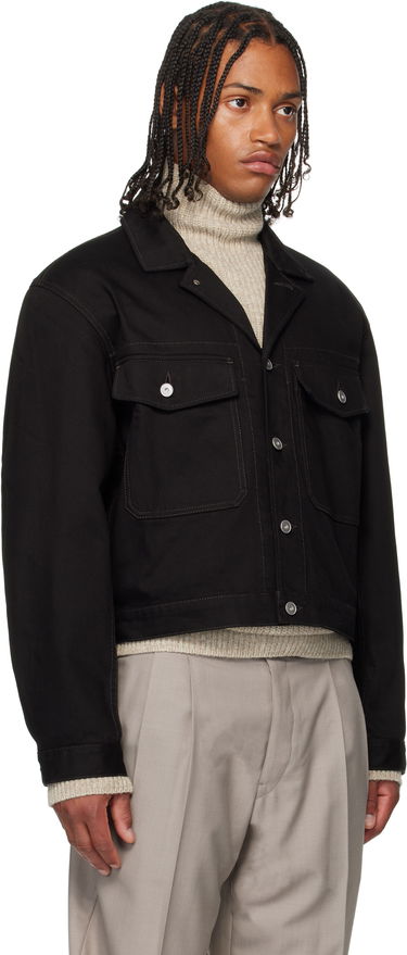 Bunda LEMAIRE LEMAIRE Denim Trucker Jacket Čierna | OW1188 LD1055, 1