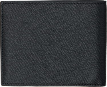 Peňaženka Valentino Grained Calfskin Bifold Wallet Čierna | 6Y2P0V08UAG, 1