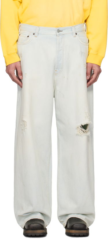 Džínsy Acne Studios Acne Studios Super Baggy Fit 2023M Jeans Modrá | B00388-, 0