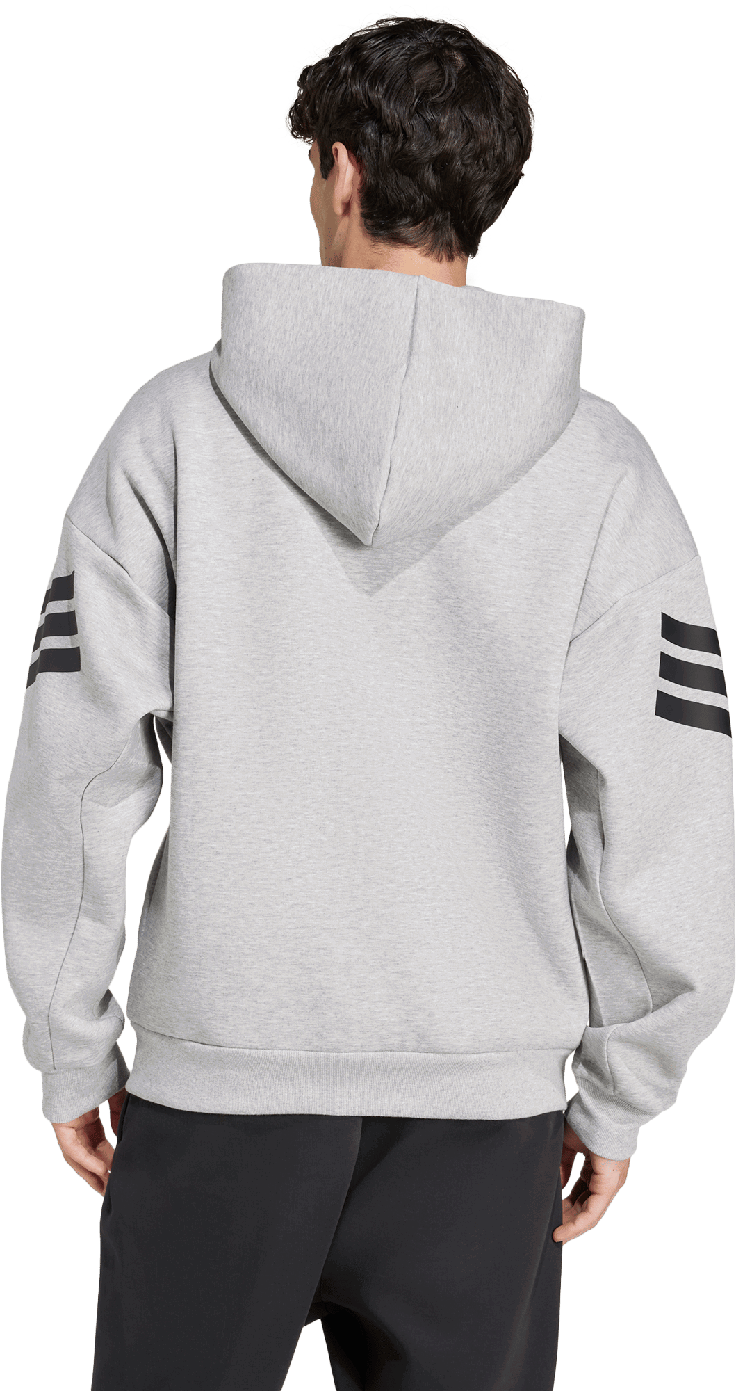 Mikina adidas Originals Future Icon Full-Zip Hooded Jacket Šedá | jd4828, 1