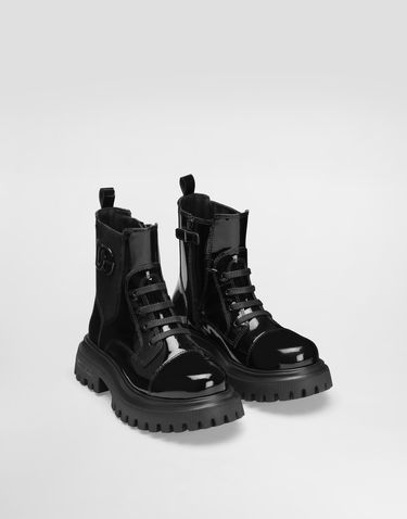 Doplnky Dolce & Gabbana Dolce & Gabbana Patent Leather Ankle Boots With Elastic Čierna | D11360A9A8180999, 1