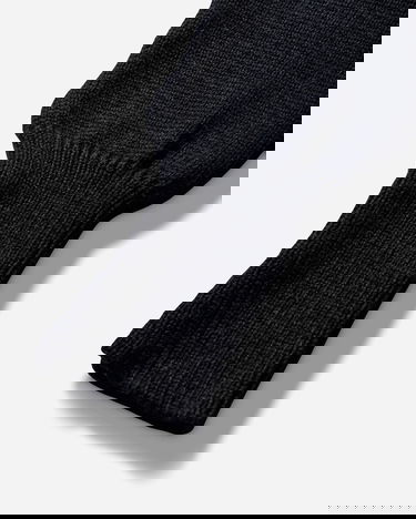 Sveter Junya Watanabe Wool Quarter-Zip Sweater Čierna | WP-N902-W25 1, 3