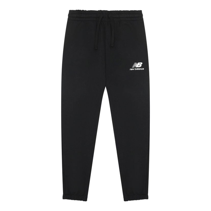Tepláky New Balance Essentials Stacked Logo Sweatpants Čierna | AMP31539-BK