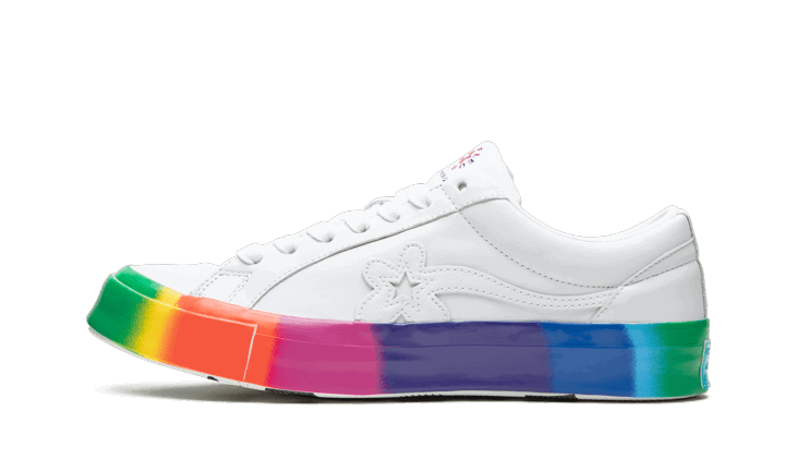 Tenisky a topánky Converse Golf Le Fleur x One Star Ox ''Rainbow'' Biela | 166409C, 0