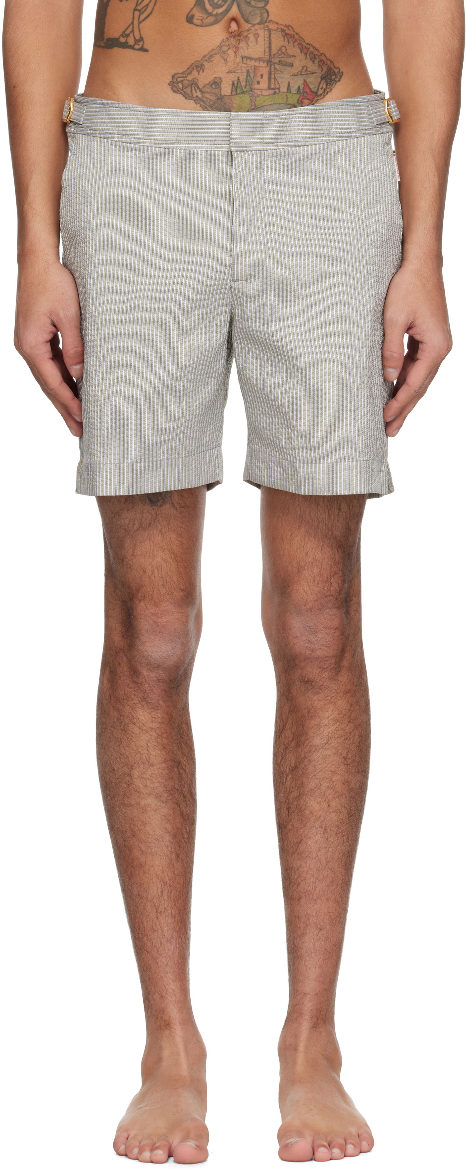 Plavky Orlebar Brown Orlebar Brown Bulldog Swim Shorts Šedá | 280446, 0