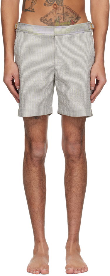 Plavky Orlebar Brown Orlebar Brown Bulldog Swim Shorts Šedá | 280446, 0
