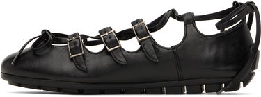 Oblečenie Simone Rocha Simone Rocha Ghillie Grip Ballerina Flats Čierna | BPT2 0777, 2