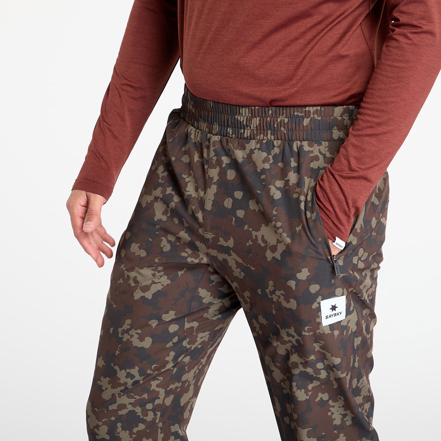 Nohavice Saysky Camo Blaze AOP Pants L Rôznofarebný | OMRPA40C1048, 1
