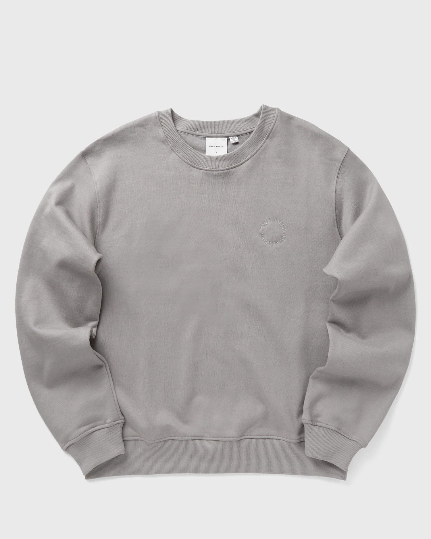 Sveter DAILY PAPER Daily Paper Orbit Embroidered Sweatshirt XXL Šedá | 2512011, 0