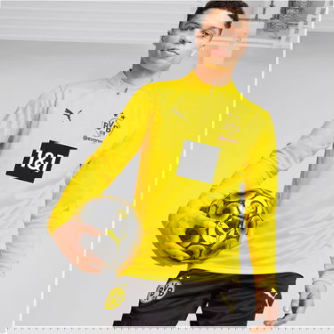Mikina Puma Puma BVB Training 1/4 Zip Top Žltá | 946269-01, 1