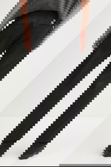 Nohavice Carhartt WIP Carhartt WIP Regular Fit Chinos Čierna | I027955, 2