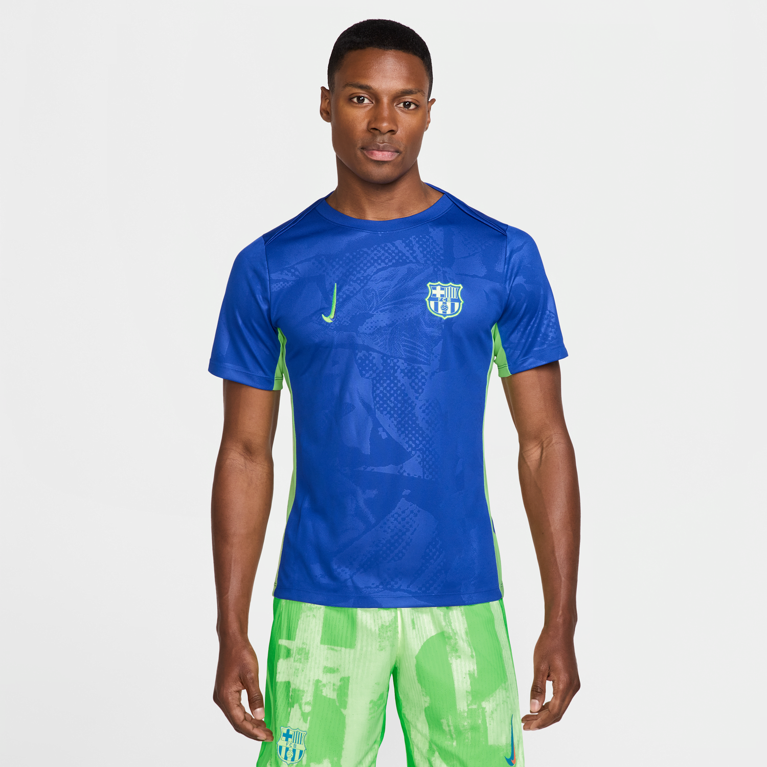 Dres Nike FC Barcelona Academy Pro Dri-FIT Pre-Match Soccer Jersey Modrá | FQ2544-417, 0
