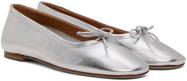 Oblečenie Aeyde Aeyde Delfina Ballerina Flats Metalická | A11-FL-MNLR08FL17-SS24-920-051, 3