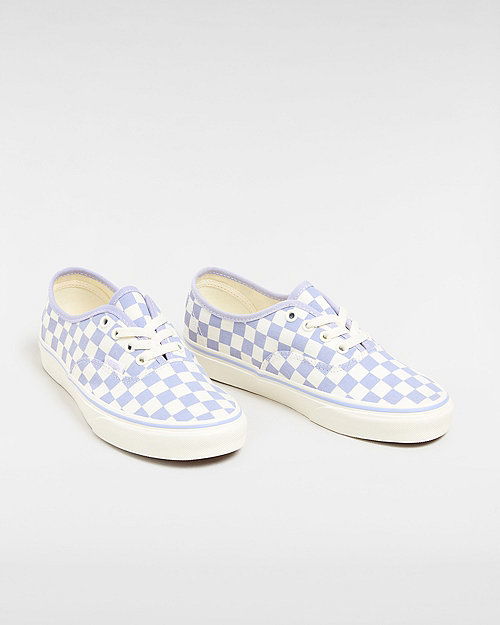 Tenisky a topánky Vans Authentic Checkerboard Shoes (checkerboard Lilac) Unisex White, Size 2.5 Šedá | VN000BW5LLC, 1