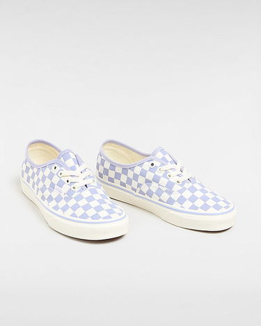 Tenisky a topánky Vans Authentic Checkerboard Shoes (checkerboard Lilac) Unisex White, Size 2.5 Šedá | VN000BW5LLC, 1