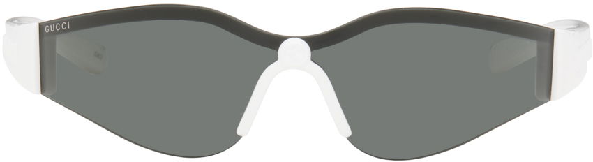Slnečné okuliare Gucci Gucci White Mask Sunglasses Zelené | GG1651S-006, 0