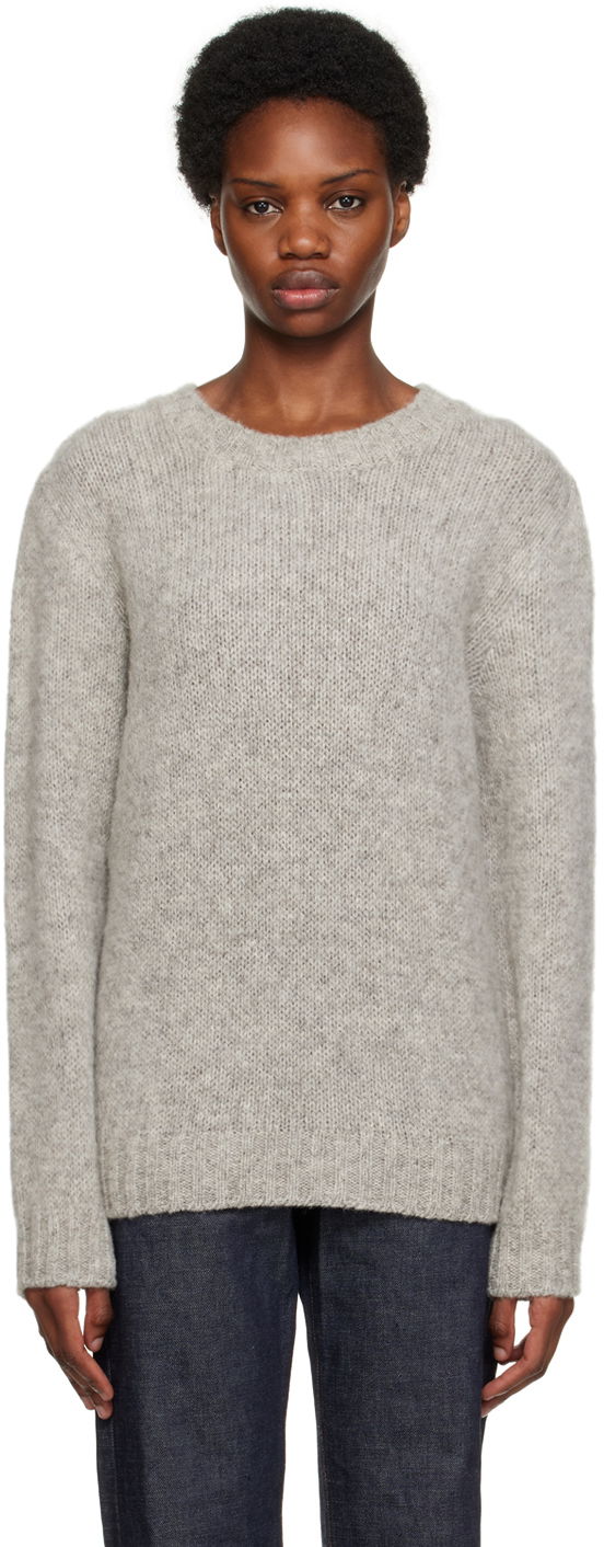 Sveter A.P.C. Knit Crewneck Sweater Šedá | WOAOJ-M23152, 0