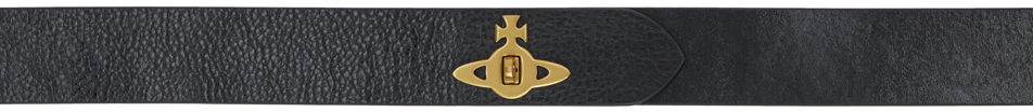 Opasok Vivienne Westwood Vivienne Westwood Turn-Lock Belt Čierna | 8201007DW-L0067-, 0