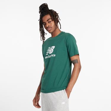 Tričko New Balance NB T-Shirt With Print Zelené | NBMT41502NWG, 0