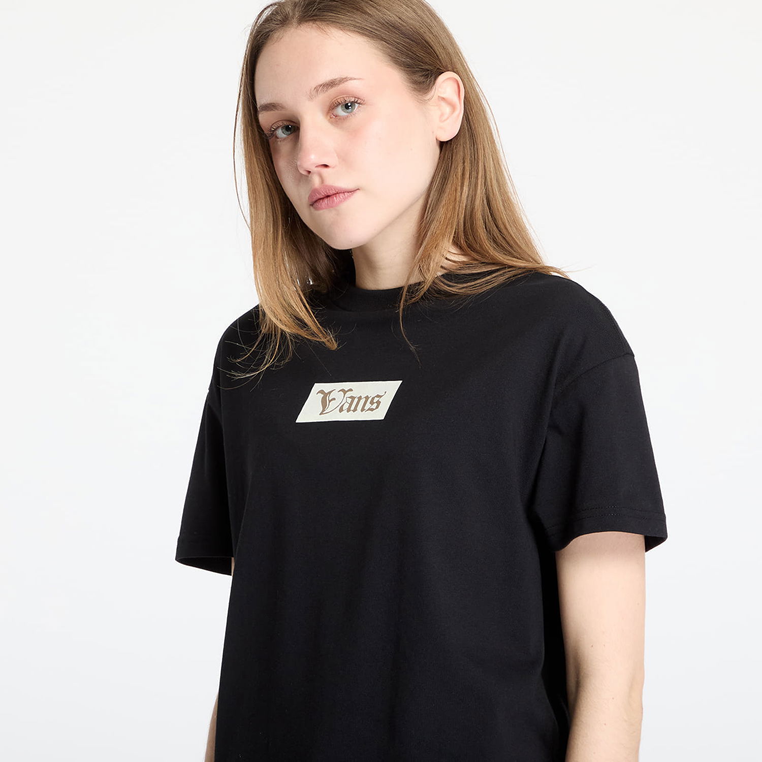 Tričko Vans Garden Oversized T-Shirt, Size L Čierna | VN000MCGBLK, 1