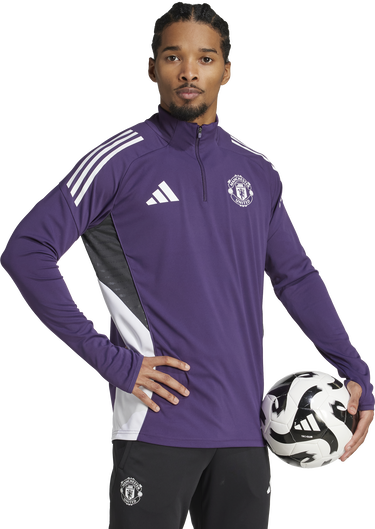 Tričko adidas Originals Manchester United TR TOP Long Sleeve Training Shirt 2025/26 Fialová | jp3124, 3