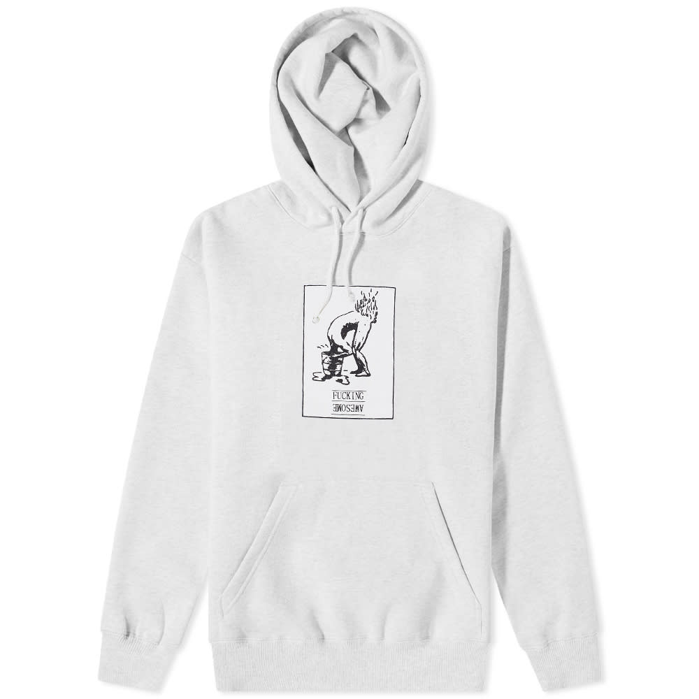 Mikina Fucking Awesome Us Hoody Šedá | FA1502-GRY, 0