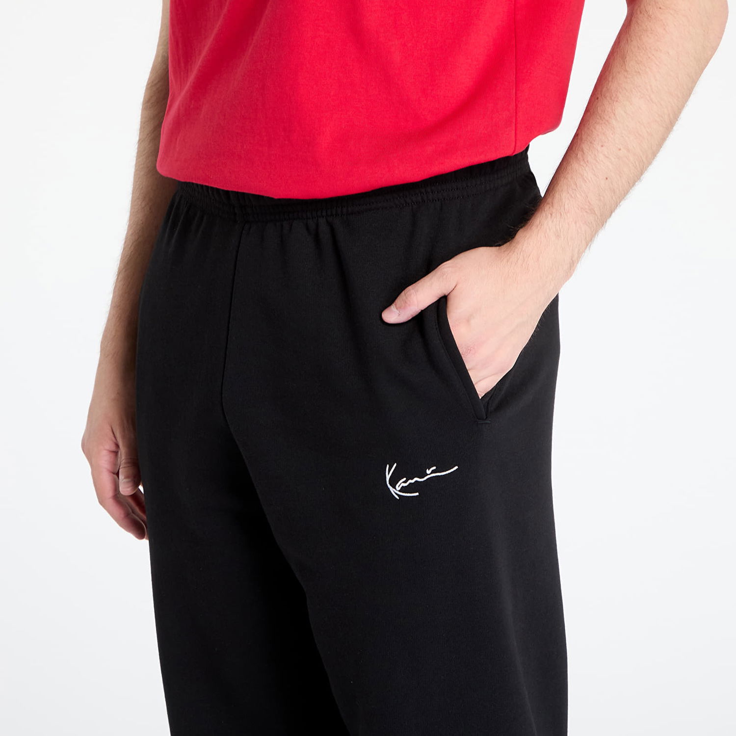 Tepláky Karl Kani Karl Kani Small Signature Essential Sweatpants Čierna | 61030058, 1