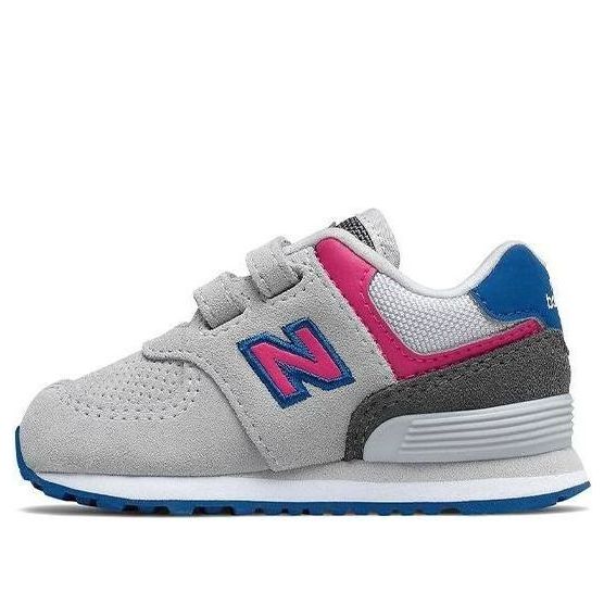Tenisky a topánky New Balance Hook / Loop 574 Toddler Šedá | IV574JGO