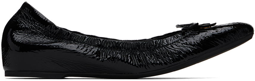 Starostlivosť o obuv Valentino Valentino Garavani VLogo Signature Ballerina Flats Čierna | 5W2S0JG3HRM, 0