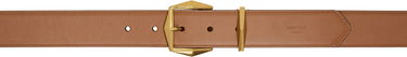 Opasok Jimmy Choo Jimmy Choo Diamond Buckle Belt Hnedá | DIAMOND BUCKLE BLT, 0