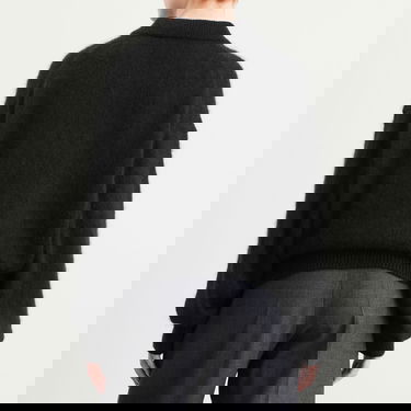 Sveter Studio Nicholson Studio Nicholson Dune Polo Sweater Čierna | DUNESN-1493-BLK, 3