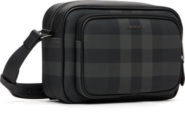 Taška cez rameno Burberry Paddy Check Canvas Cross-body Bag Čierna | 8074099, 1