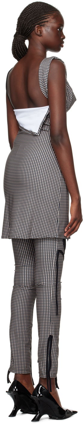 Šaty Ottolinger Ottolinger Plaid Mini Dress Čierna | 501401, 2