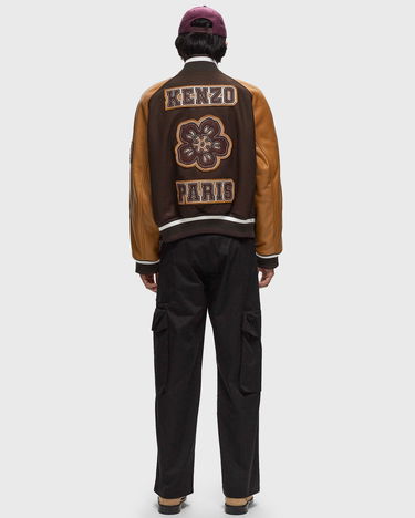Bunda KENZO BOKE FLOWER VARSITY JACKET men College Hnedá | FE68BL1459OH.90, 1