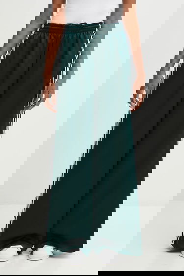 Tepláky adidas Originals Satin Track Pants Zelené | JV7511, 1