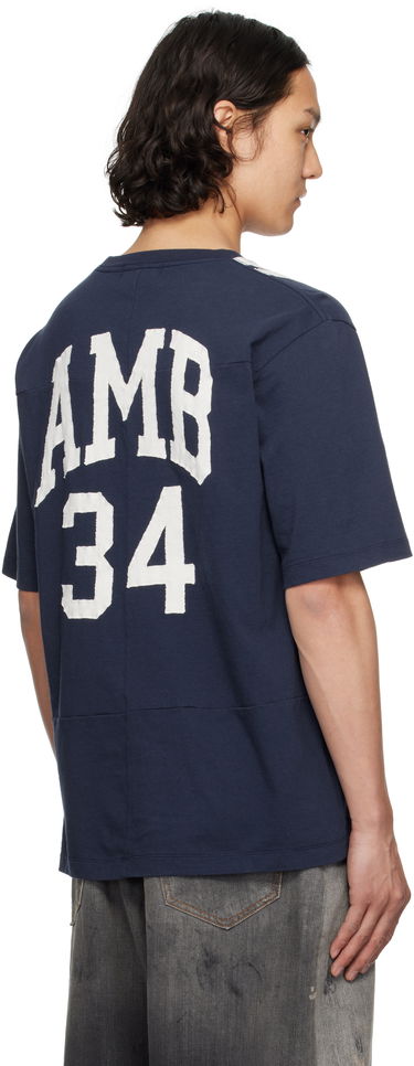 Tričko Ambush Ambush Panelled T-Shirt Navy | 12115322, 2