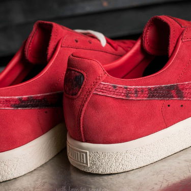 Tenisky a topánky Puma Clyde x Packer High Risk Red-Whisper White Červená | 36350702, 5